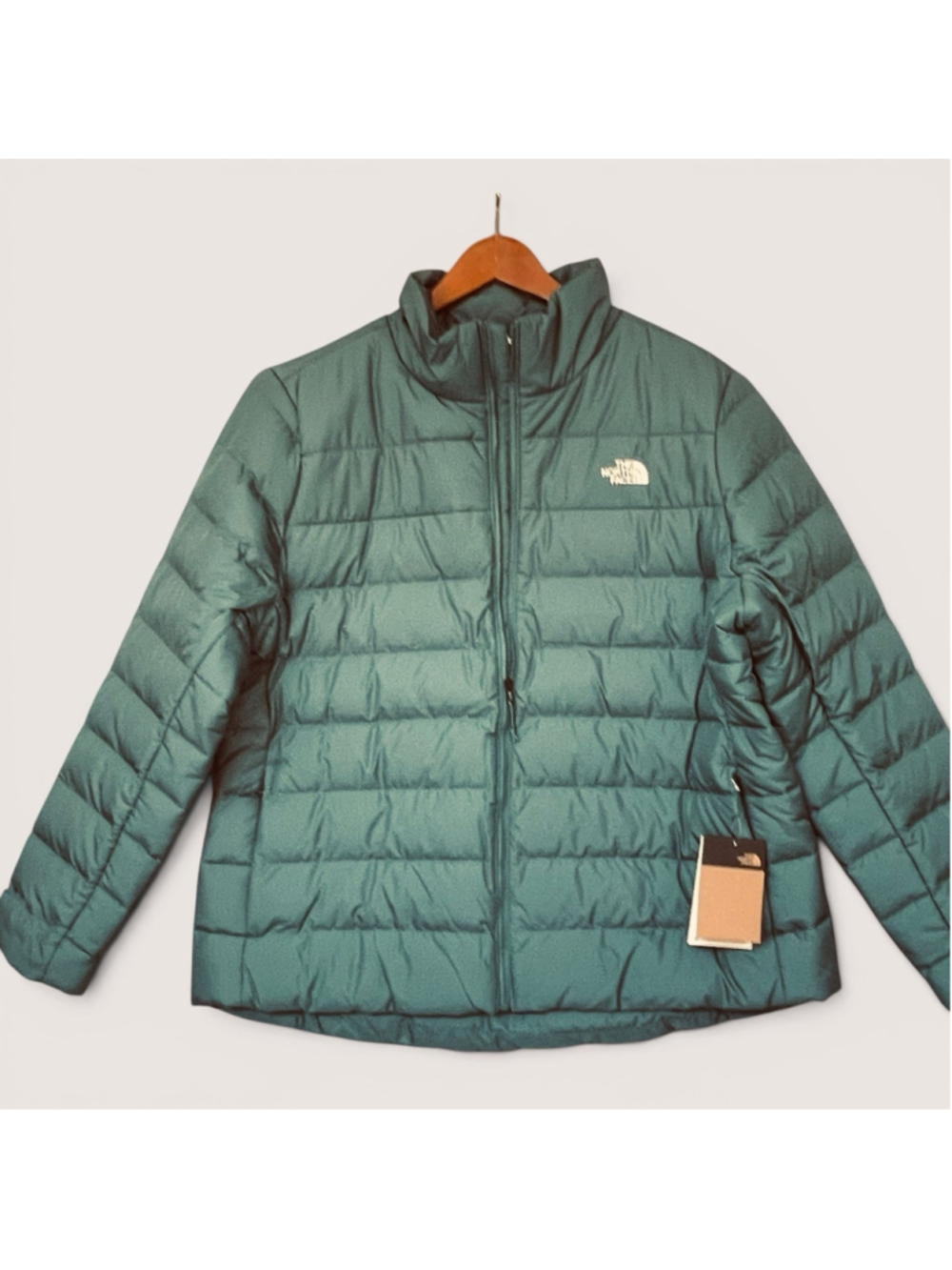 The North Face Aconcagua 3 Jacket Womens 3XL Space Teal Puffer NWT